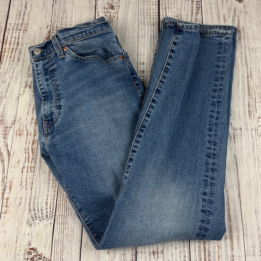 Levi's "505" premium Relaxed Fit Blue Jeans  size 32X32 - Picture 9 of 13